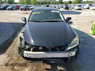 2012 Lexus IS 250 with VIN JTHBF5C2XC5172219, listed as a Copart auction lot 52424535 with 214,450 mi miles and Salvage title. Bid and sale history available at DreamBid. Image 5.