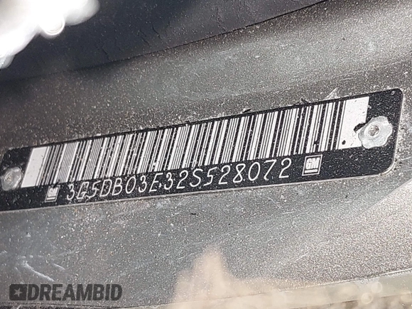 2002 Buick Rendezvous CXL with VIN 3G5DB03E32S528072, listed as a IAAI auction lot 42082555 with 120,148 mi miles and . Bid and sale history available at DreamBid. Image 9.