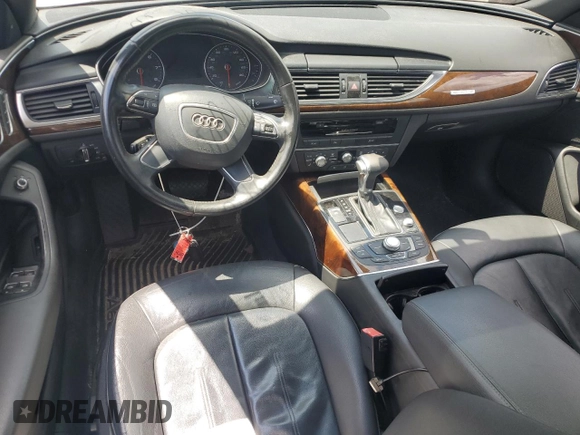 2013 Audi A6 Premium Plus with VIN WAUGGAFC9DN130429, listed as a Copart auction lot 63611005 with 146,580 mi miles and Salvage title. Bid and sale history available at DreamBid. Image 8.