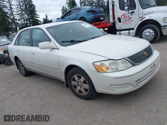 2002 Toyota Avalon XL with VIN 4T1BF28B82U239876, listed as a IAAI auction lot 42142686 with 104,163 mi miles and . Bid and sale history available at DreamBid. Image 1.