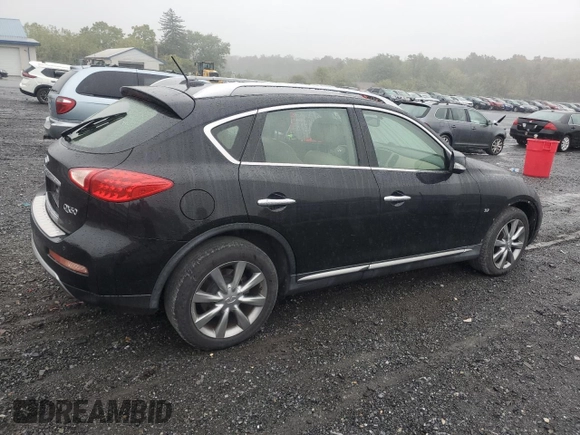 2016 Infiniti QX50 with VIN JN1BJ0RR6GM265602, listed as a Copart auction lot 72408864 with 56,380 mi miles and Salvage Title. Bid and sale history available at carsss.com. Image 3.