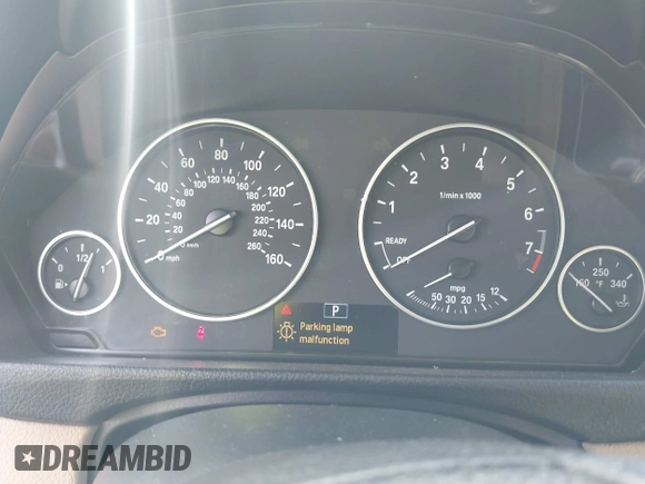 2014 BMW 3 Series 328i with VIN WBA3A5C5XEJ463938, listed as a IAAI auction lot 42103330 with 194,263 mi miles and . Bid and sale history available at DreamBid. Image 7.