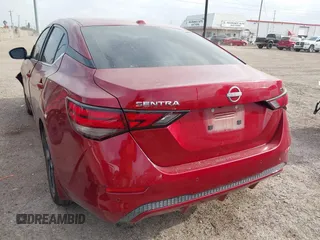 2024 Nissan Sentra SV with VIN 3N1AB8CV0RY323944, listed as a IAAI auction lot 41724109 with 16,037 mi miles. Bid and sale history available at carsss.com. Image 3.