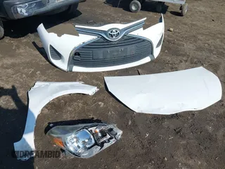2015 Toyota Yaris L with VIN VNKKTUD30FA051732, listed as a IAAI auction lot 41449083 with 82,207 mi miles. Bid and sale history available at carsss.com. Image 12.