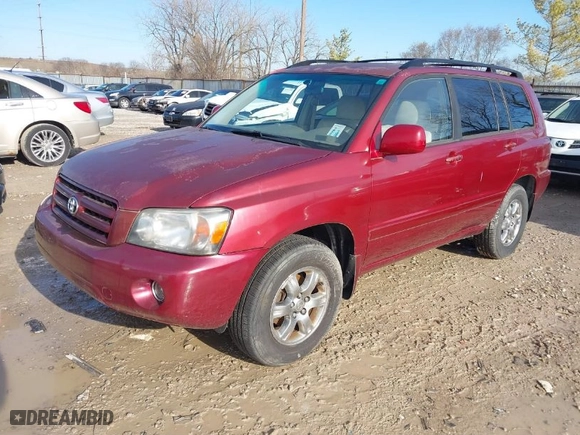 2006 Toyota Highlander w/3rd Row with VIN JTEDP21A060126282, listed as a IAAI auction lot 41872852 with 70,000 mi miles. Bid and sale history available at carsss.com. Image 2.