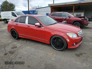 2008 Mercedes-Benz C 350 Sport with VIN WDDGF56X68F137747, listed as a Copart auction lot 50510285 with 106,433 mi miles and Salvage Title. Bid and sale history available at DreamBid. Image 4.