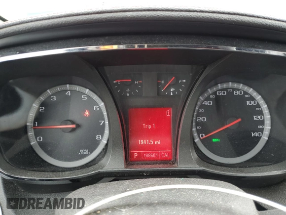 2011 GMC Terrain SLE-2 with VIN 2CTFLTE55B6350519, listed as a Copart auction lot 50501645 with 188,601 mi miles and Salvage Title. Bid and sale history available at carsss.com. Image 9.