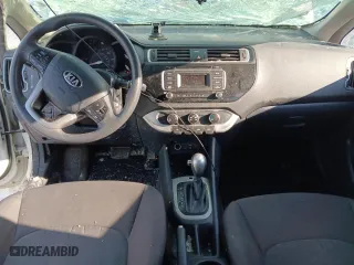2017 Kia Rio LX with VIN KNADM4A39H6016175, listed as a Copart auction lot 49865335 with 0 mi miles and Salvage Title. Bid and sale history available at carsss.com. Image 8.