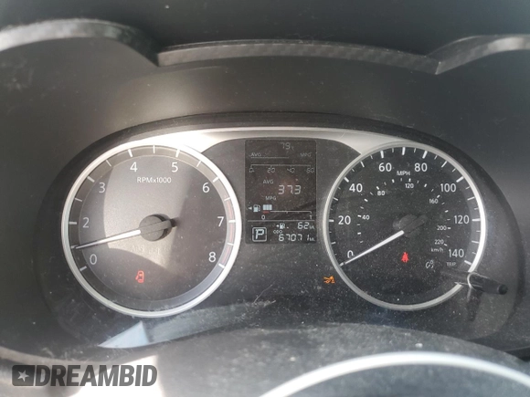 2021 Nissan Versa S with VIN 3N1CN8DV9ML896815, listed as a Copart auction lot 58724265 with 67,071 mi miles and Salvage title. Bid and sale history available at DreamBid. Image 9.
