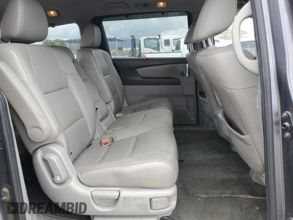 2015 Honda Odyssey Touring Elite with VIN 5FNRL5H95FB058873, listed as a Copart auction lot 53744295 with 139,856 mi miles and Salvage title. Bid and sale history available at DreamBid. Image 11.
