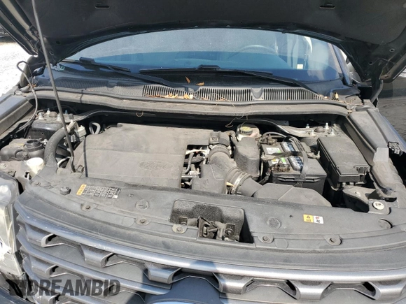 2017 Ford Explorer XLT with VIN 1FM5K7D81HGC29682, listed as a Copart auction lot 53602095 with 102,496 mi miles and Salvage Title. Bid and sale history available at DreamBid. Image 13.