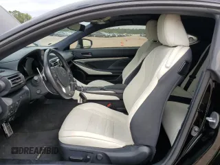 2022 Lexus RC with VIN JTHGA5BC4N5012158, listed as a Copart auction lot 80942544 with 45,644 mi miles and Salvage Title. Bid and sale history available at carsss.com. Image 7.