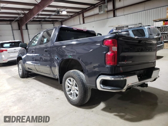 2022 Chevrolet Silverado 1500 LT with VIN 1GCUDDED7NZ605127, listed as a Copart auction lot 46609705 with 78,212 mi miles and Salvage Title. Bid and sale history available at DreamBid. Image 2.