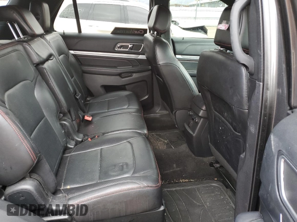 2017 Ford Explorer Sport z VIN 1FM5K8GTXHGC23921, wystawiony jako Copart lot #55084945 z przebiegiem 103 515 mil mil oraz Szkoda całkowita • Salvage title. Historia ofert i sprzedaży dostępna na DreamBid. Obrazek 10.