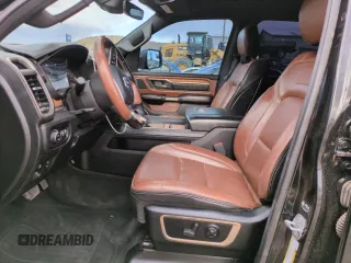 2021 Ram 1500 Longhorn with VIN 1C6SRFKT8MN504868, listed as a Copart auction lot 54559405 with 60,346 mi miles and Salvage title. Bid and sale history available at DreamBid. Image 7.