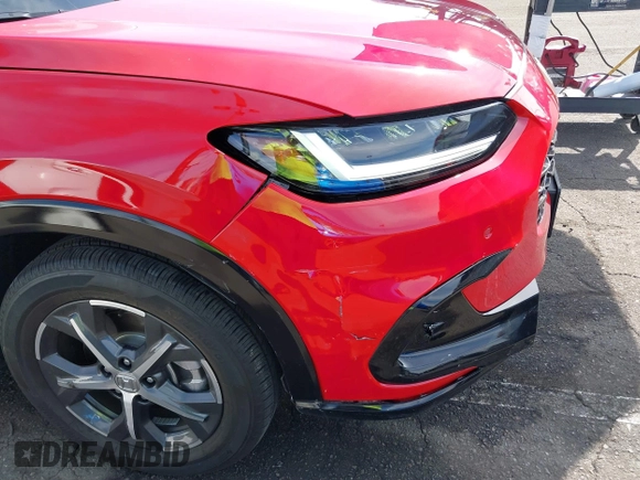 2025 Honda HR-V EX-L z VIN 3CZRZ1H72SM714517, wystawiony jako IAAI lot #41598868 z przebiegiem 6 350 mil mil oraz . Historia ofert i sprzedaży dostępna na DreamBid. Obrazek 6.
