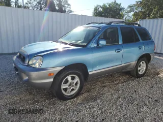 2004 Hyundai Santa Fe GLS with VIN KM8SC73D64U677426, listed as a Copart auction lot 75609674 with 208,072 mi miles and Clean Title. Bid and sale history available at carsss.com. Image 1.