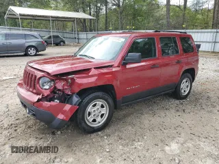 2017 Jeep Patriot Sport with VIN 1C4NJPBA9HD162084, listed as a Copart auction lot 51861695 with 43,228 mi miles and Salvage Title. Bid and sale history available at carsss.com. Image 1.