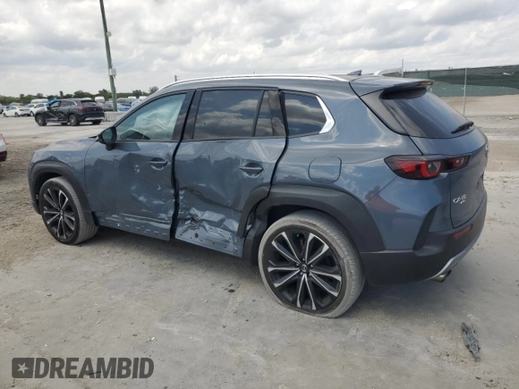2023 Mazda CX-50 Premium with VIN 7MMVABDY6PN108537, listed as a Copart auction lot 50362155 with 26,231 mi miles and Salvage title. Bid and sale history available at DreamBid. Image 2.