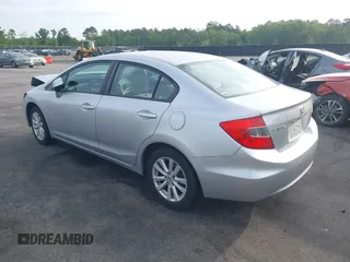 2012 Honda Civic EX with VIN 19XFB2F81CE098044, listed as a IAAI auction lot 42064121 with 147,628 mi miles and . Bid and sale history available at DreamBid. Image 3.