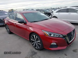 2020 Nissan Altima 2.5 SR with VIN 1N4BL4CV0LC166963, listed as a IAAI auction lot 41458015 with 34,823 mi miles. Bid and sale history available at carsss.com. Image 1.