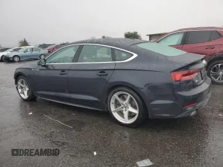 2018 Audi A5 Sportback Prestige z VIN WAUFNCF53JA092813, wystawiony jako Copart lot #85264204 z przebiegiem 46 381 mil mil oraz Szkoda całkowita • Salvage title. Historia ofert i sprzedaży dostępna na DreamBid. Obrazek 2.