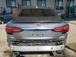 2019 Infiniti Q50 Luxe z VIN JN1EV7AP4KM514928, wystawiony jako Copart lot #56694755 z przebiegiem 63 705 mil mil oraz Szkoda całkowita • Salvage title. Historia ofert i sprzedaży dostępna na DreamBid. Obrazek 6.