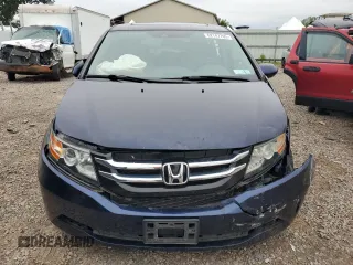2014 Honda Odyssey EX-L with VIN 5FNRL5H61EB015958, listed as a Copart auction lot 62747765 with Not provided miles and Salvage title. Bid and sale history available at DreamBid. Image 5.