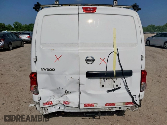 2017 Nissan NV200 S with VIN 3N6CM0KN0HK712617, listed as a Copart auction lot 62909595 with 191,352 mi miles and Salvage title. Bid and sale history available at DreamBid. Image 6.