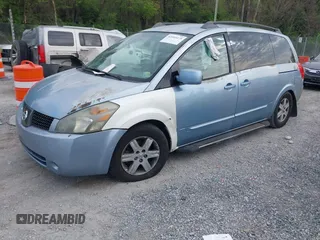 2004 Nissan Quest SE z VIN 5N1BV28U04N326799, wystawiony jako IAAI lot #42103475 z przebiegiem Nie podano mil oraz . Historia ofert i sprzedaży dostępna na DreamBid. Obrazek 2.
