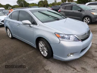 2010 Lexus HS with VIN JTHBB1BA9A2014756, listed as a Copart auction lot 74750524 with Not Provided miles and Non Repairable. Bid and sale history available at carsss.com. Image 4.