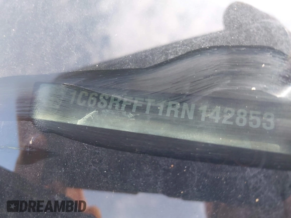 2024 Ram 1500 Big Horn with VIN 1C6SRFFT1RN142853, listed as a IAAI auction lot 41722121 with 16,566 mi miles and . Bid and sale history available at DreamBid. Image 17.