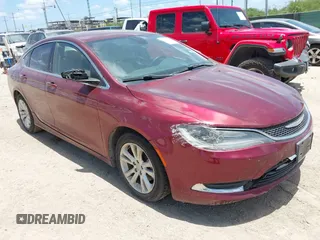 2015 Chrysler 200 Limited z VIN 1C3CCCAB4FN554647, wystawiony jako IAAI lot #42535164 z przebiegiem 101 055 mil mil oraz . Historia ofert i sprzedaży dostępna na DreamBid. Obrazek 1.