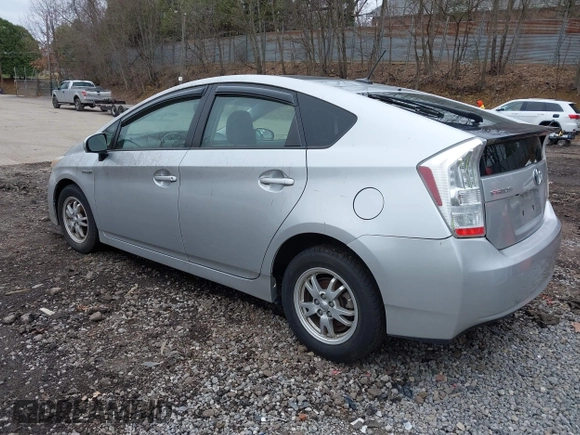 2011 Toyota Prius I with VIN JTDKN3DU9B5315846, listed as a IAAI auction lot 41928593 with 203,931 mi miles. Bid and sale history available at carsss.com. Image 3.