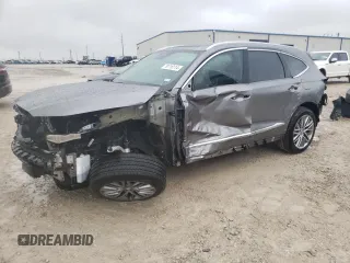 2023 Acura MDX w/Advance Package with VIN 5J8YE1H81PL016027, listed as a Copart auction lot 79716114 with 0 mi miles and Salvage Title. Bid and sale history available at carsss.com. Image 1.