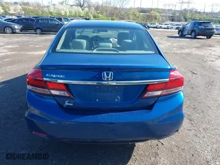 2013 Honda Civic Sdn LX with VIN 2HGFB2F52DH598307, listed as a IAAI auction lot 41971551 with 61,362 mi miles. Bid and sale history available at carsss.com. Image 17.