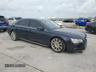 2015 Audi A8 3.0T z VIN WAU3GAFD2FN026312, wystawiony jako Copart lot #53914905 z przebiegiem Nie podano mil oraz Szkoda całkowita • Salvage title. Historia ofert i sprzedaży dostępna na DreamBid. Obrazek 4.