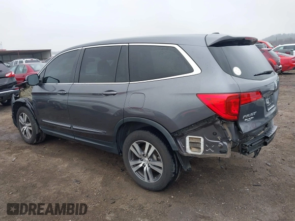 2017 Honda Pilot EX-L with VIN 5FNYF6H55HB063063, listed as a IAAI auction lot 41491193 with 75,444 mi miles and . Bid and sale history available at DreamBid. Image 3.
