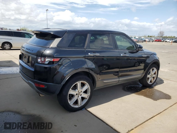 2013 Land Rover Range Rover Evoque Pure Premium with VIN SALVR2BG6DH848207, listed as a Copart auction lot 51190245 with 129,708 mi miles and Clean Title. Bid and sale history available at carsss.com. Image 3.