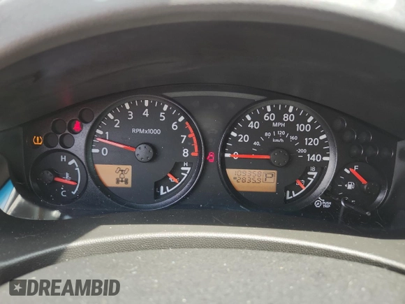 2010 Nissan Xterra S with VIN 5N1AN0NWXAC512573, listed as a Copart auction lot 60401525 with 109,358 mi miles and Salvage title. Bid and sale history available at DreamBid. Image 9.
