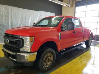 2021 Ford Super Duty F-250 SRW XL with VIN 1FT7W2B69MEC39033, listed as a Copart auction lot 48792145 with 137,804 mi miles and Clean Title. Bid and sale history available at carsss.com. Image 1.