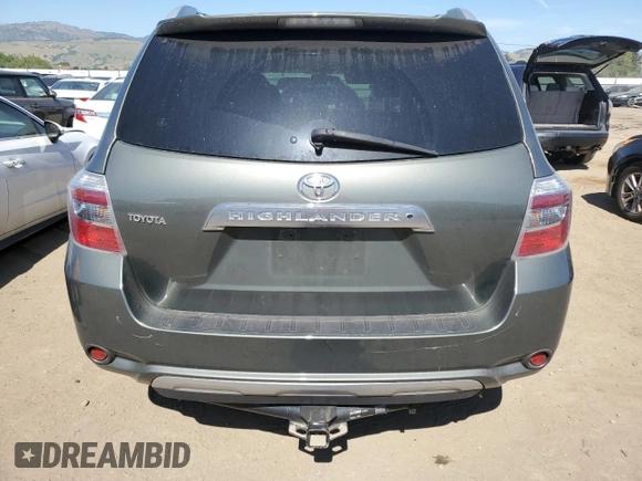 2008 Toyota Highlander z VIN JTEEW41A082015077, wystawiony jako Copart lot #56251945 z przebiegiem 228 715 mil mil oraz Szkoda całkowita • Salvage title. Historia ofert i sprzedaży dostępna na DreamBid. Obrazek 6.