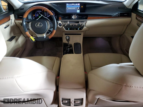 2013 Lexus ES 300h with VIN JTHBW1GG7D2033716, listed as a Copart auction lot 59345095 with 118,394 mi miles and Salvage title. Bid and sale history available at DreamBid. Image 8.