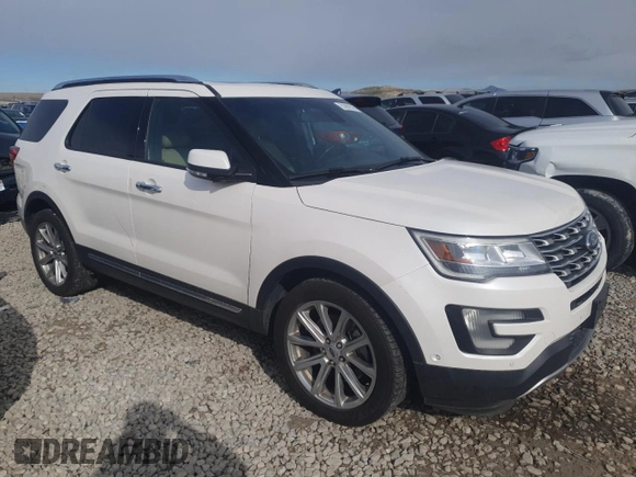 2016 Ford Explorer Limited with VIN 1FM5K8F83GGC20256, listed as a Copart auction lot 51901575 with 85,738 mi miles and Salvage Title. Bid and sale history available at DreamBid. Image 4.
