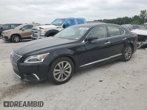 2013 Lexus LS 460 with VIN JTHCL5EF1D5015774, listed as a Copart auction lot 59675505 with 99,323 mi miles and Clean title. Bid and sale history available at DreamBid. Image 1.