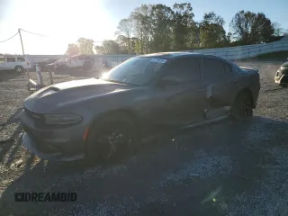 2019 Dodge Charger GT with VIN 2C3CDXHGXKH578962, listed as a Copart auction lot 81716694 with 90,943 mi miles and Salvage Title. Bid and sale history available at DreamBid. Image 1.