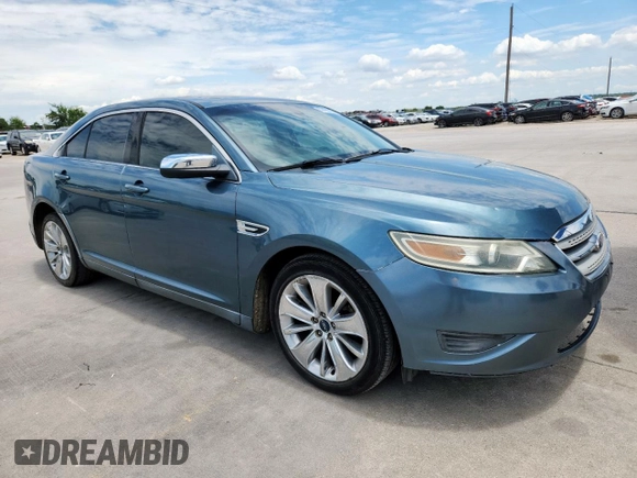 2010 Ford Taurus Limited with VIN 1FAHP2FW4AG116550, listed as a Copart auction lot 63428535 with Not provided miles and Clean title. Bid and sale history available at DreamBid. Image 4.