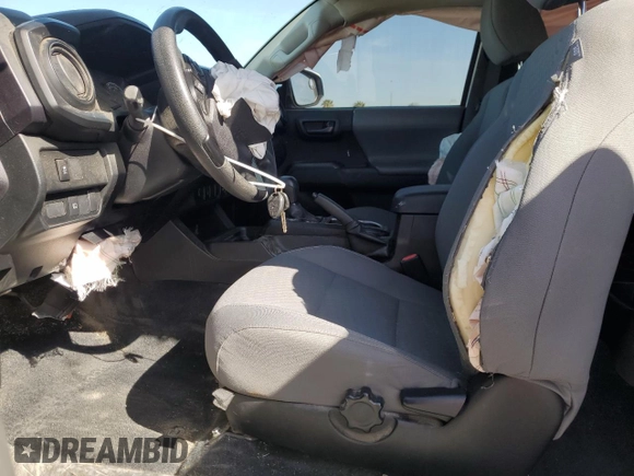 2021 Toyota Tacoma SR with VIN 3TYRX5GNXMT030793, listed as a Copart auction lot 58093425 with 122,039 mi miles and Salvage title. Bid and sale history available at DreamBid. Image 7.