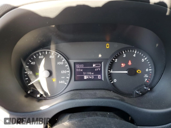 2019 Mercedes-Benz Metris Passenger with VIN WD4PG2EE6K3512959, listed as a Copart auction lot 75256644 with 51,198 mi miles and Salvage title. Bid and sale history available at DreamBid. Image 9.
