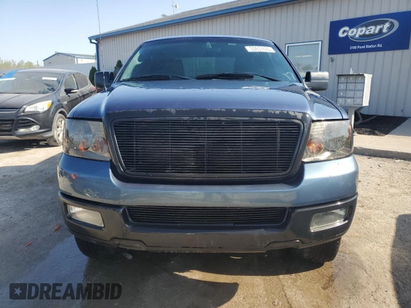 2004 Ford F-150 XL with VIN 1FTPX125X4NC25382, listed as a Copart auction lot 53637635 with 254,328 mi miles and Salvage Title. Bid and sale history available at DreamBid. Image 5.